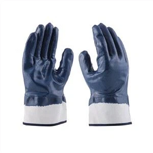 Lámhainní Gorm Nítríle Gauntlet